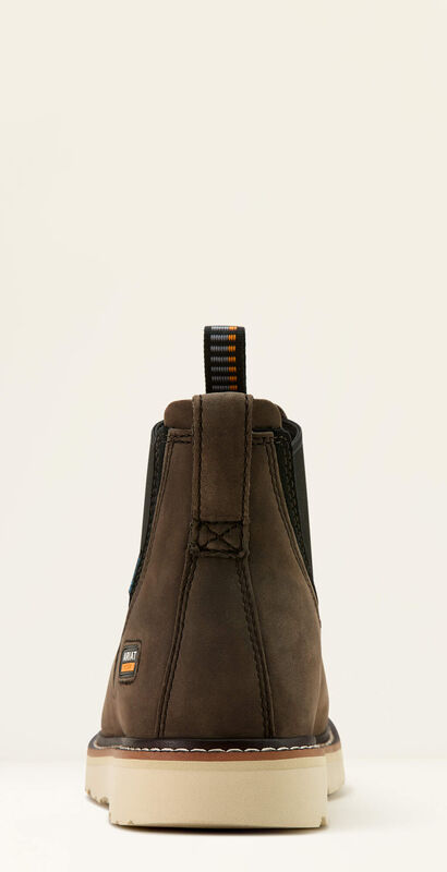 Rebar Wedge Chelsea Waterproof Work Boot Heel